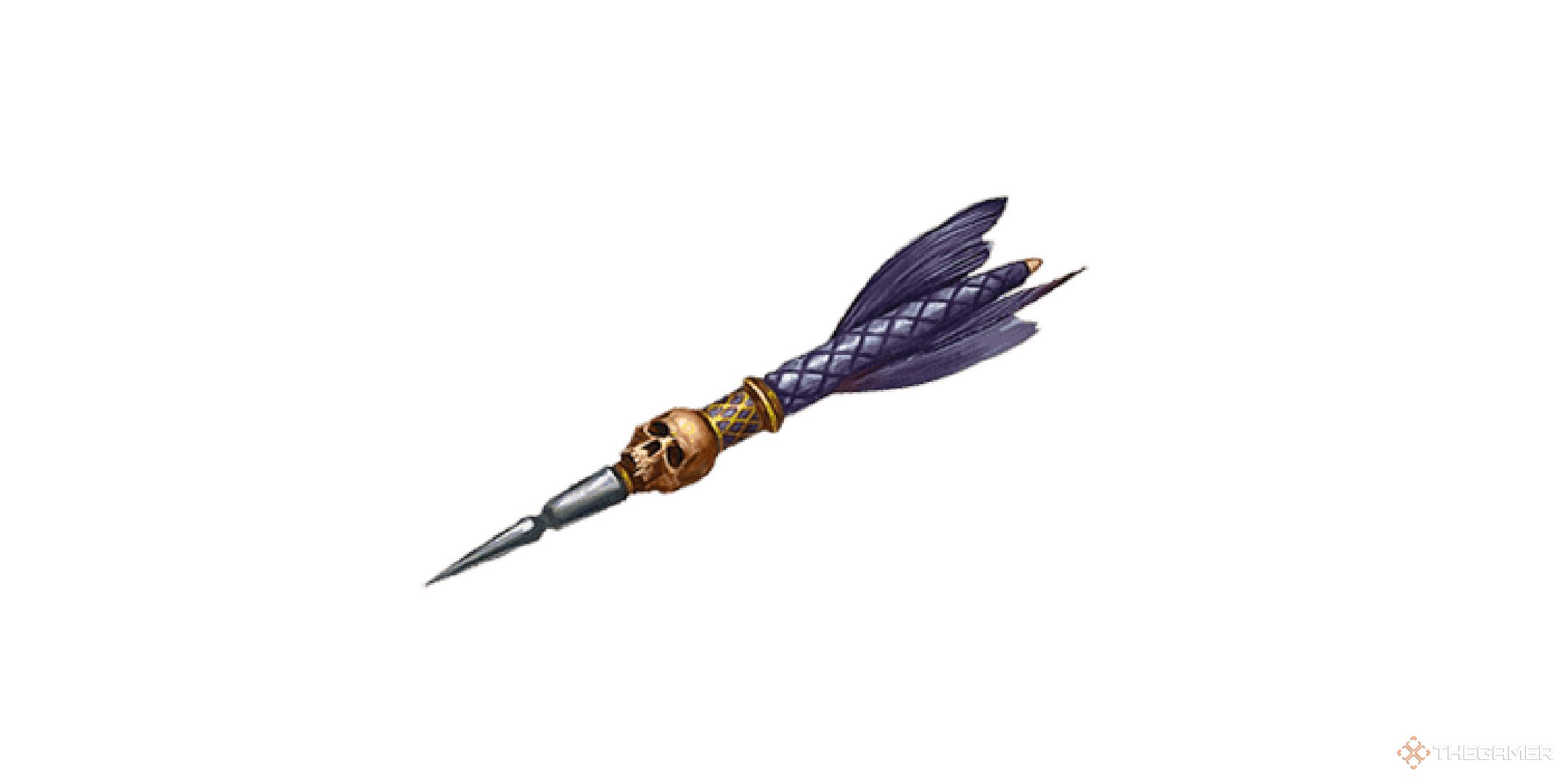 A dart from Dungeons & Dragons.
