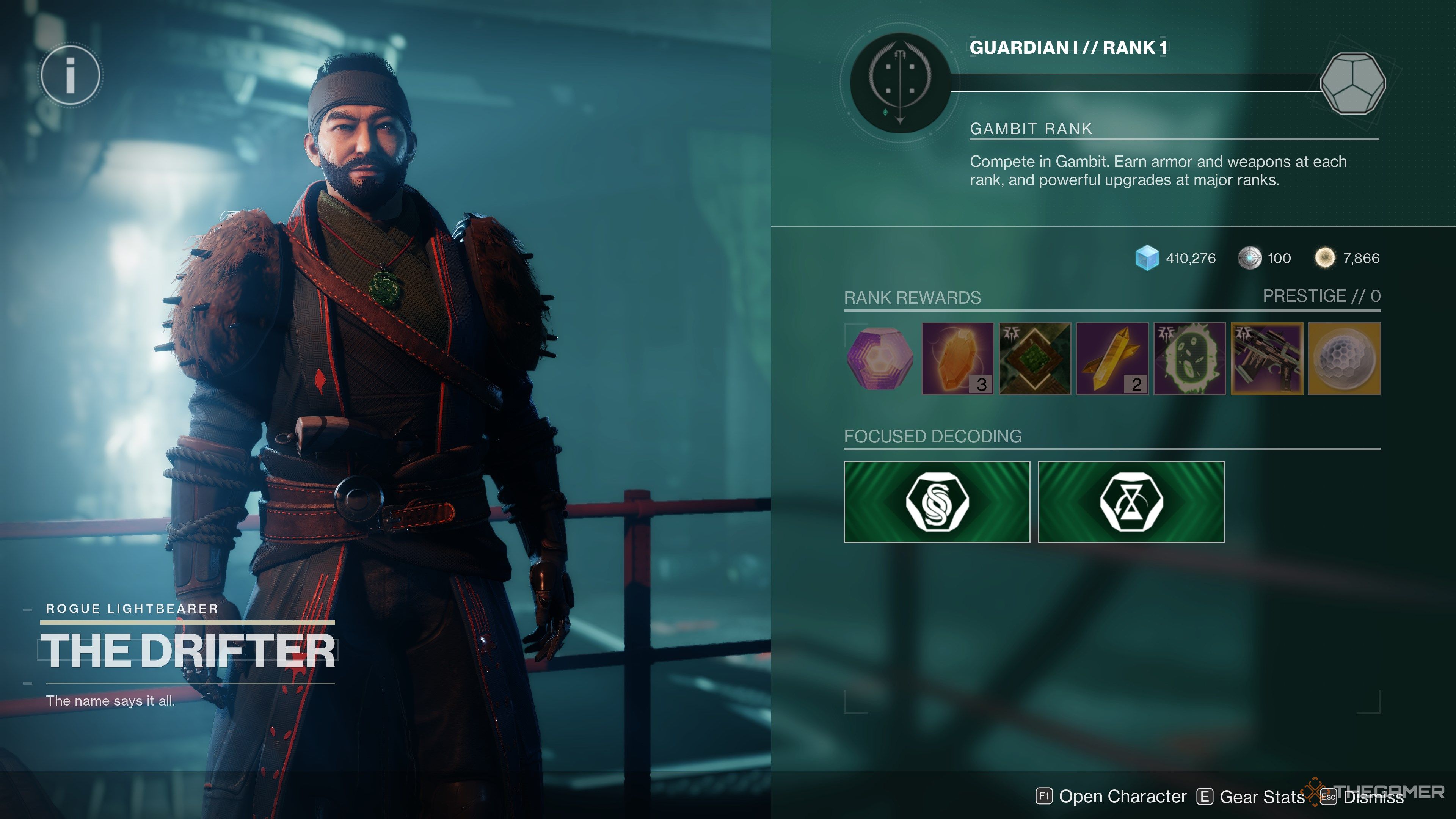 Destiny 2 Gambit Rewards Revenant