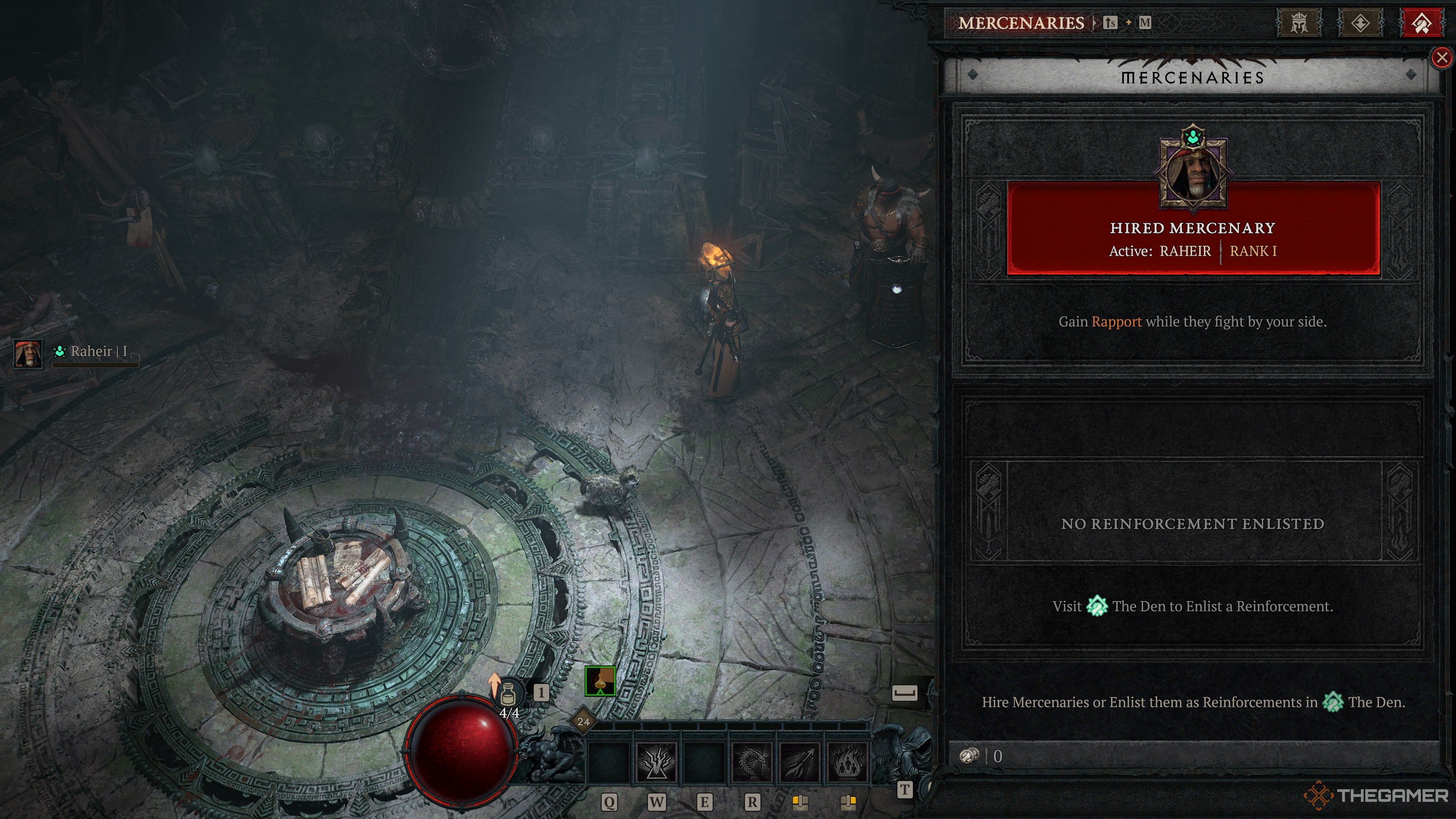Cómo desbloquear mercenarios en Diablo 4: Vessel Of Hatred