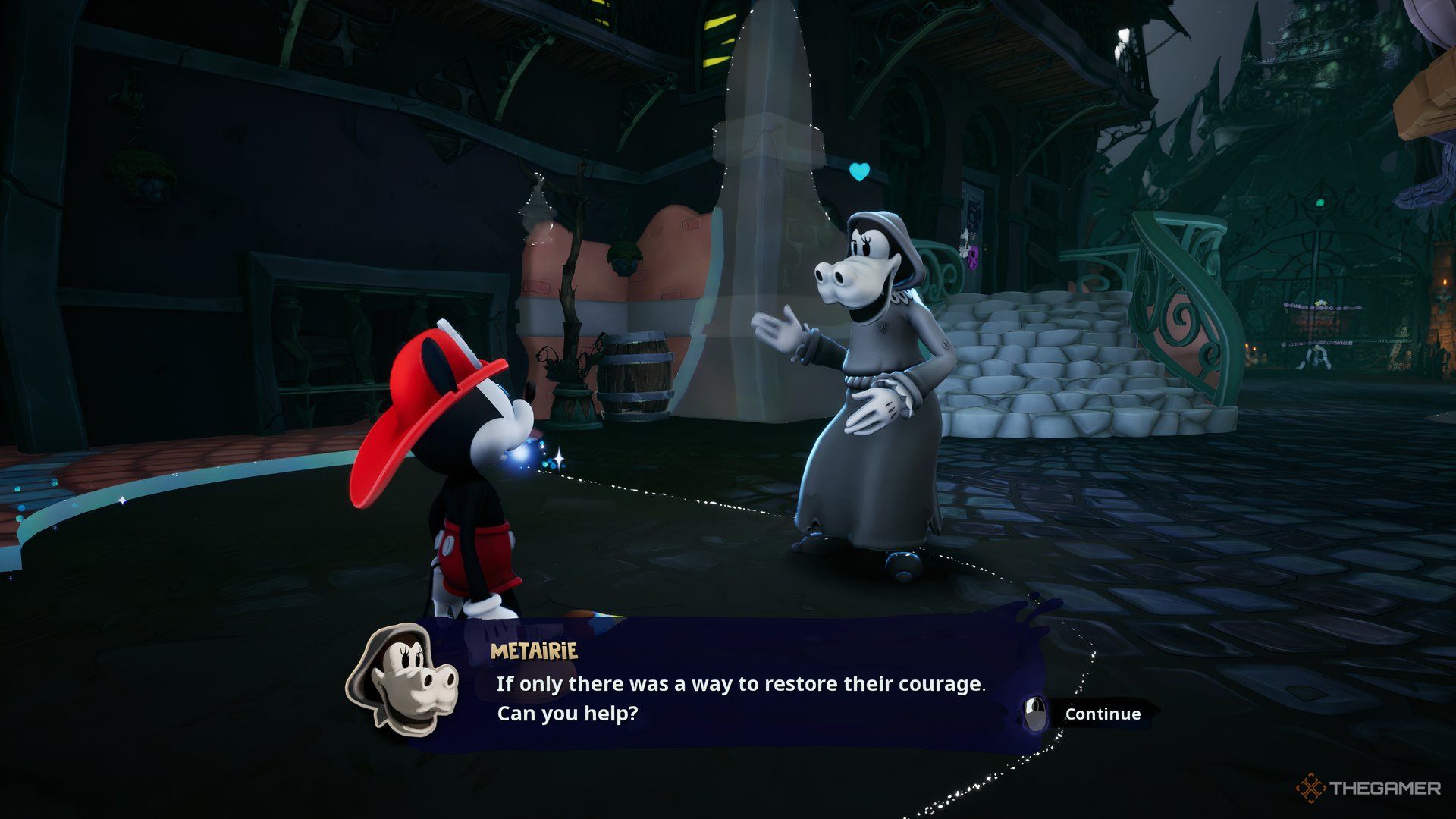 Как открыть ворота в Bog Easy в Disney Epic Mickey: Rebrushed