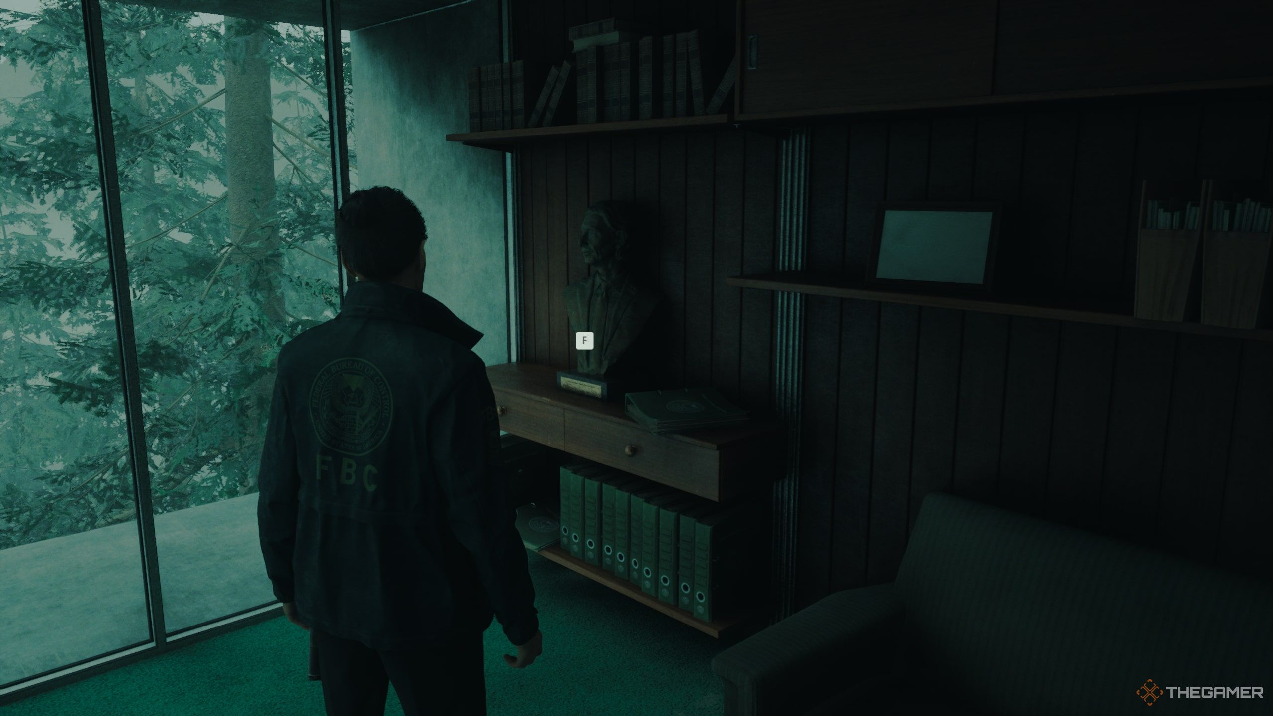 Где найти все файлы и документы FBC в дополнении Lake House для Alan Wake 2