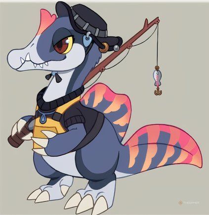 Ezra&rsquo;s portrait in Amber Isle.