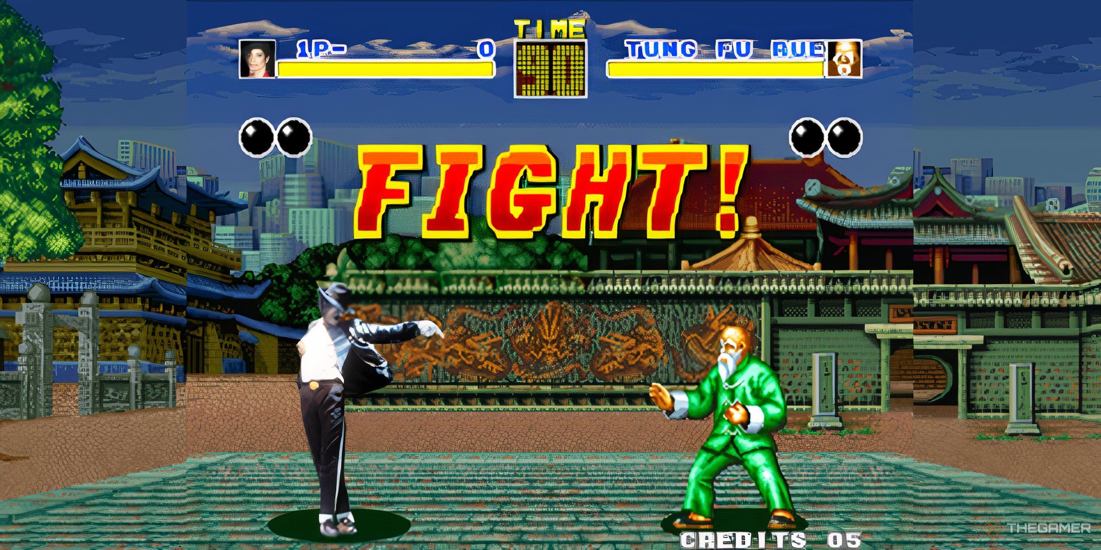 Fatal Fury Michael Jackson fight