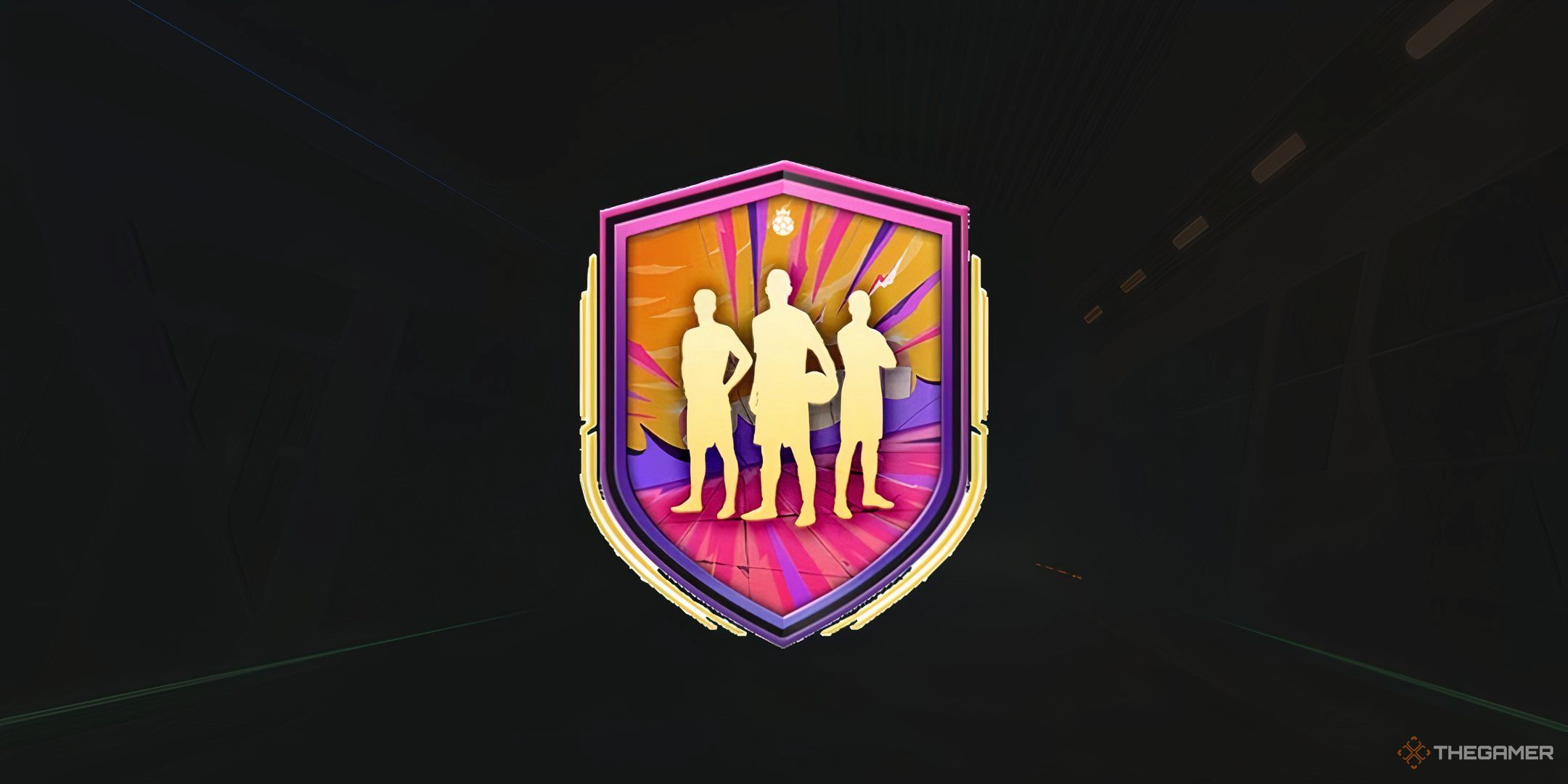 The logo for the Hero Upgrade SBC in EA Sports FC 25.