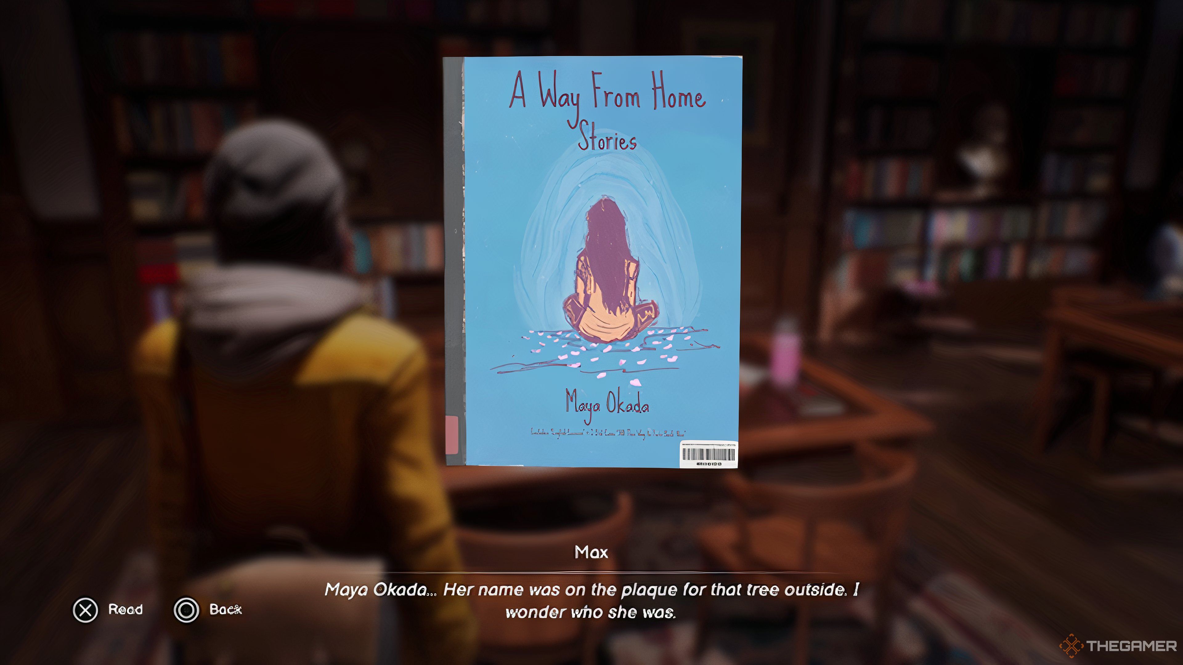 Maya Okada's Book A Way From Home In Life Is Strange: Double Exposure.