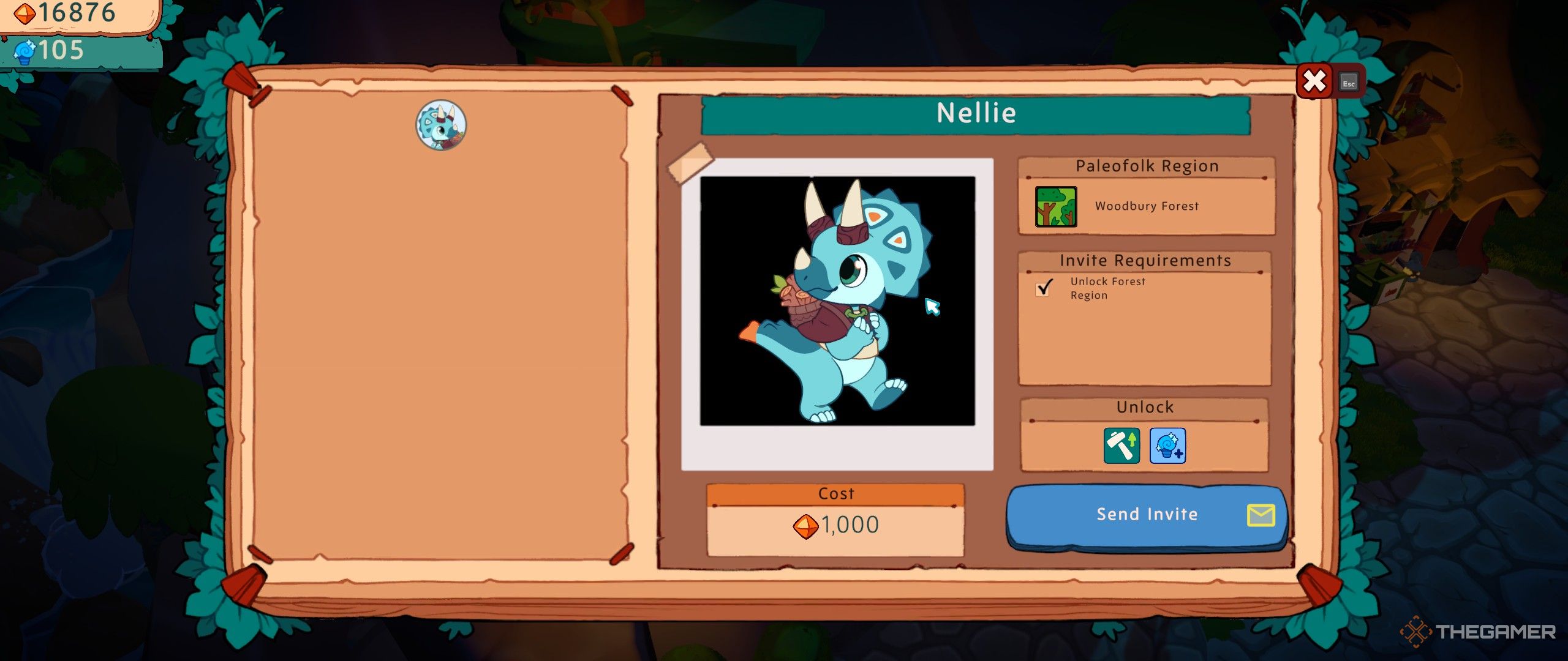 Inviting Nellie to live on Amber Isle.