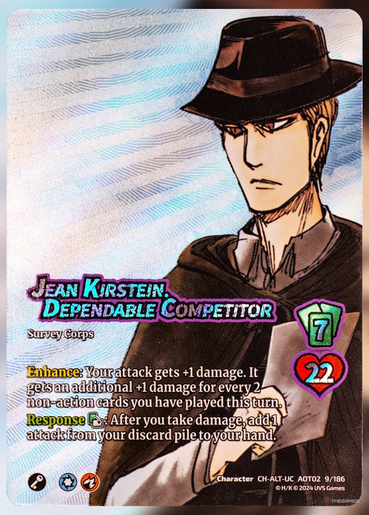 Jean Kirstein, Dependable Competitor Textured Foil