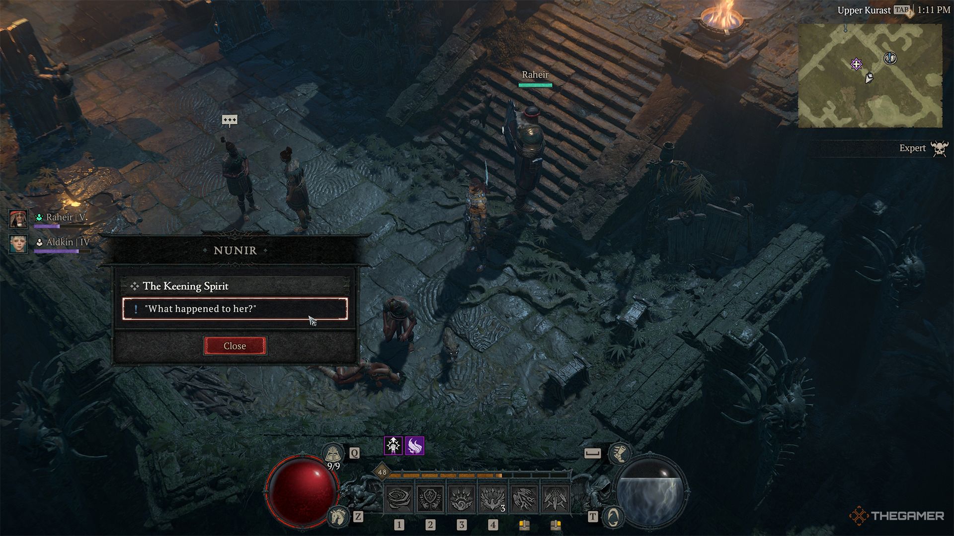 How To Find The Distressed Spirit Bashe In The Keening Spirit Quest In Diablo 4