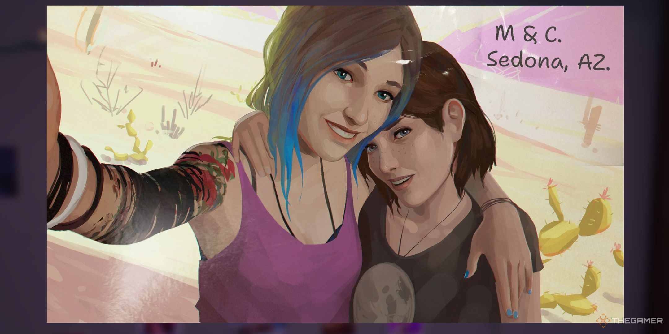 Max and Chloe in Life is Strange: Double Exposure.