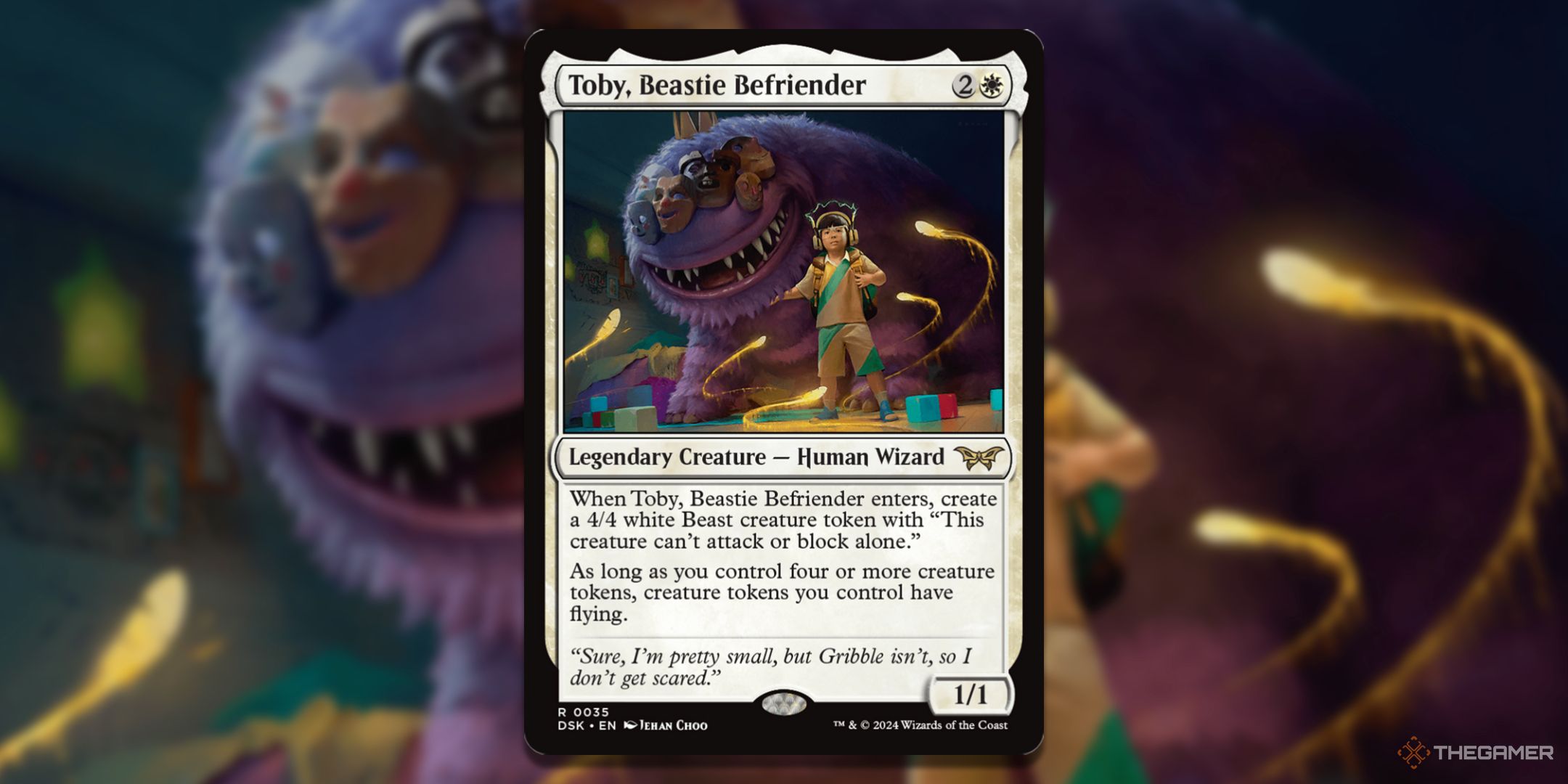 Как играть в колоду «Toby, Beastie Befriender Commander» в Magic: The Gathering