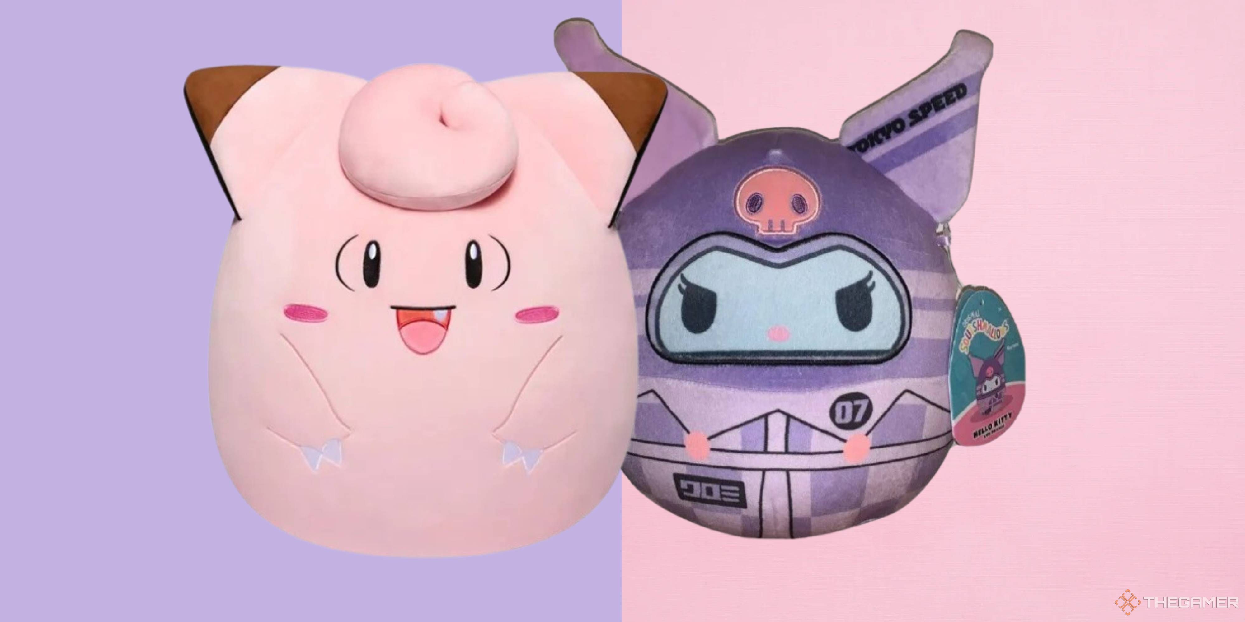 celfairy and kuromi squishmallows