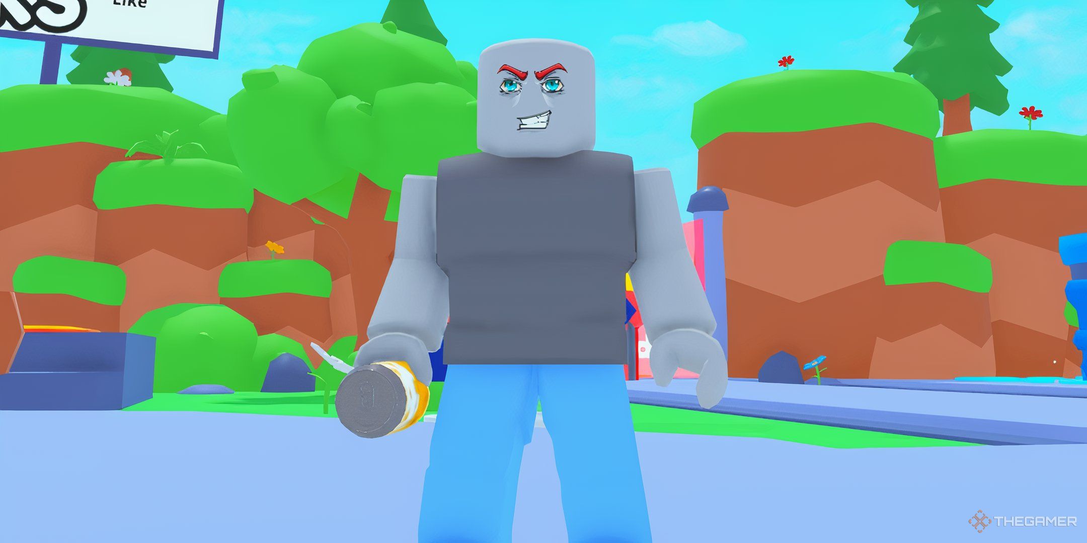 a player in Energy Drink Simulator on Roblox