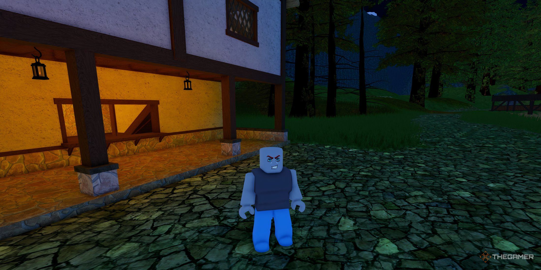 a player in Mystic Magic on Roblox