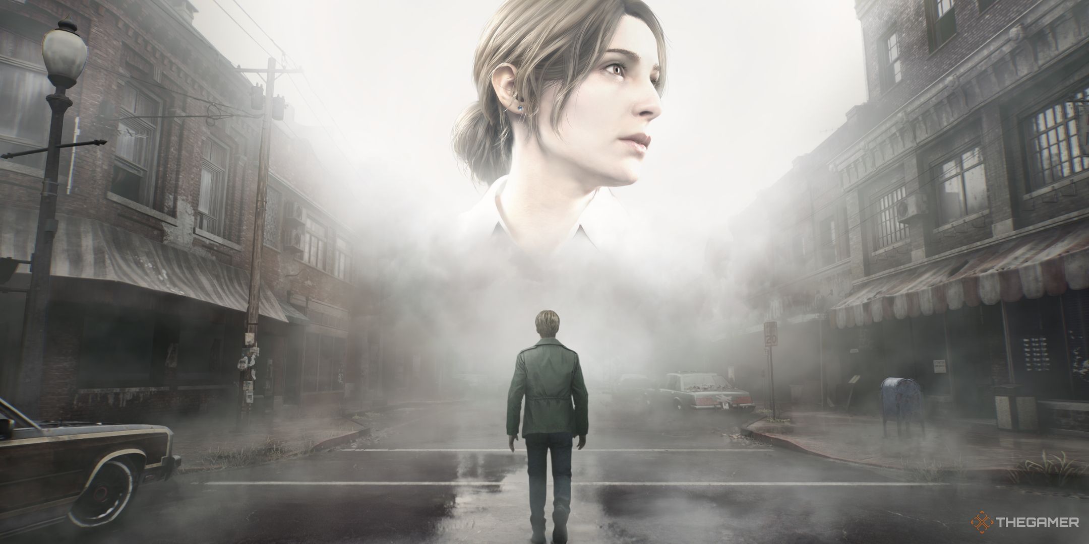 Silent Hill 2. Key art displayed in PS5 menu.