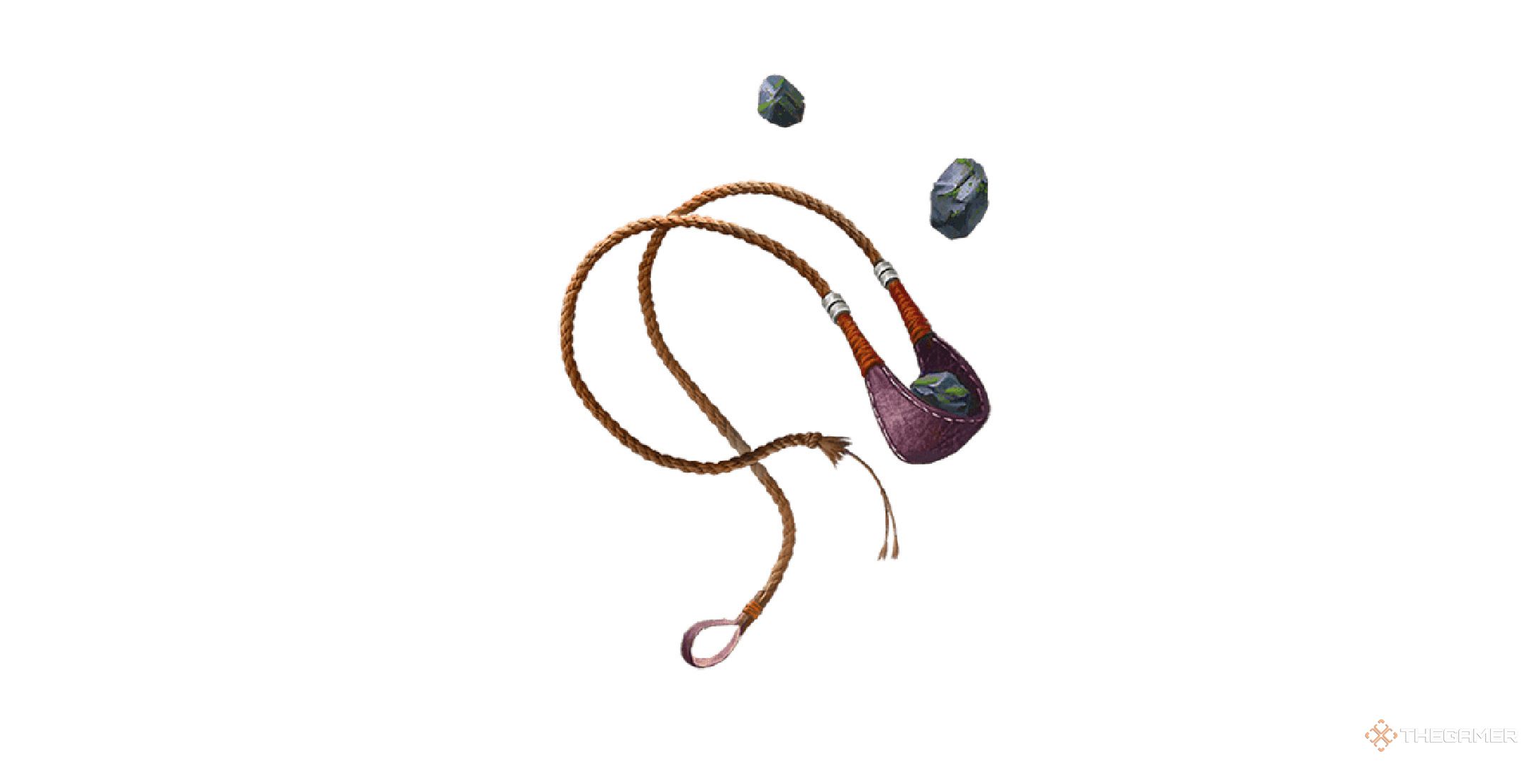 A sling from Dungeons & Dragons.