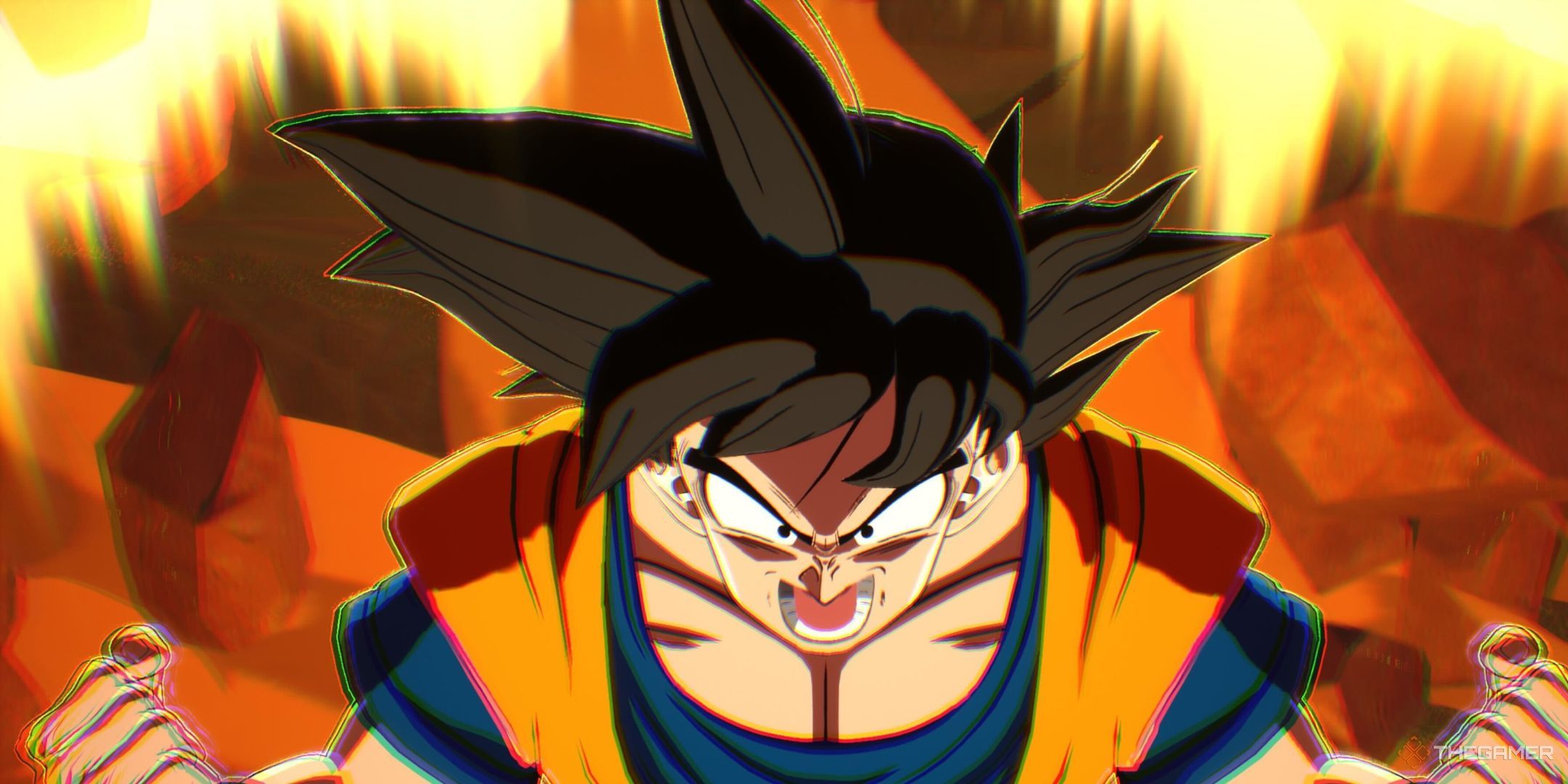 بهترین شخصیت های Trunks در Dragon Ball: Sparking! صفر 6 گوکو در حال تبدیل سوپر سایان در Dragon Ball: Sparking Zero.