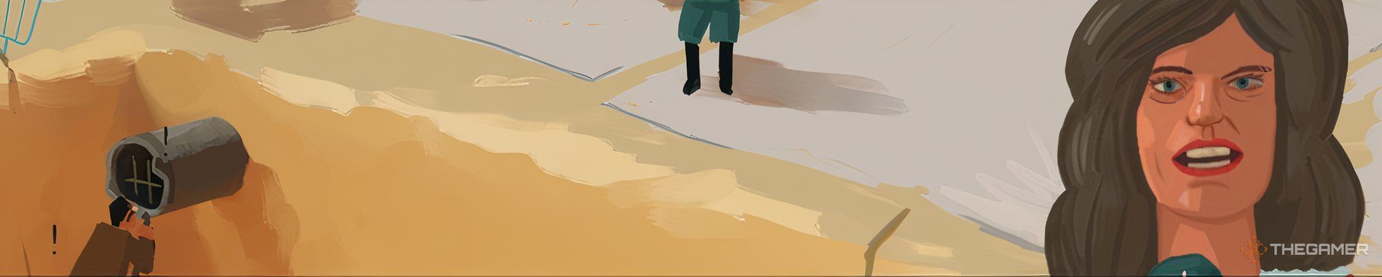 The reporter in The Rise of the Golden Idol.