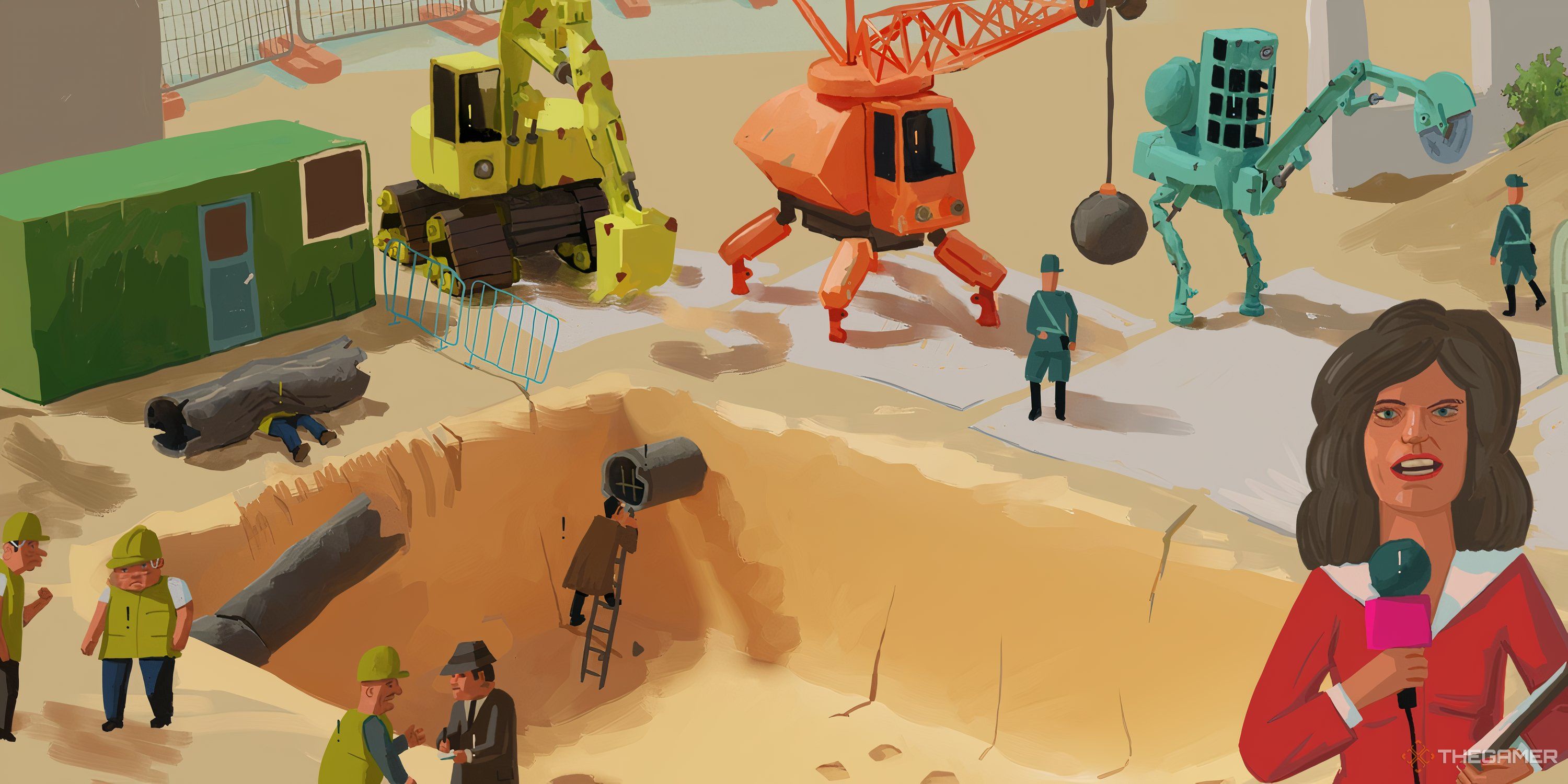 The Under Construction case in The Rise of the Golden Idol.