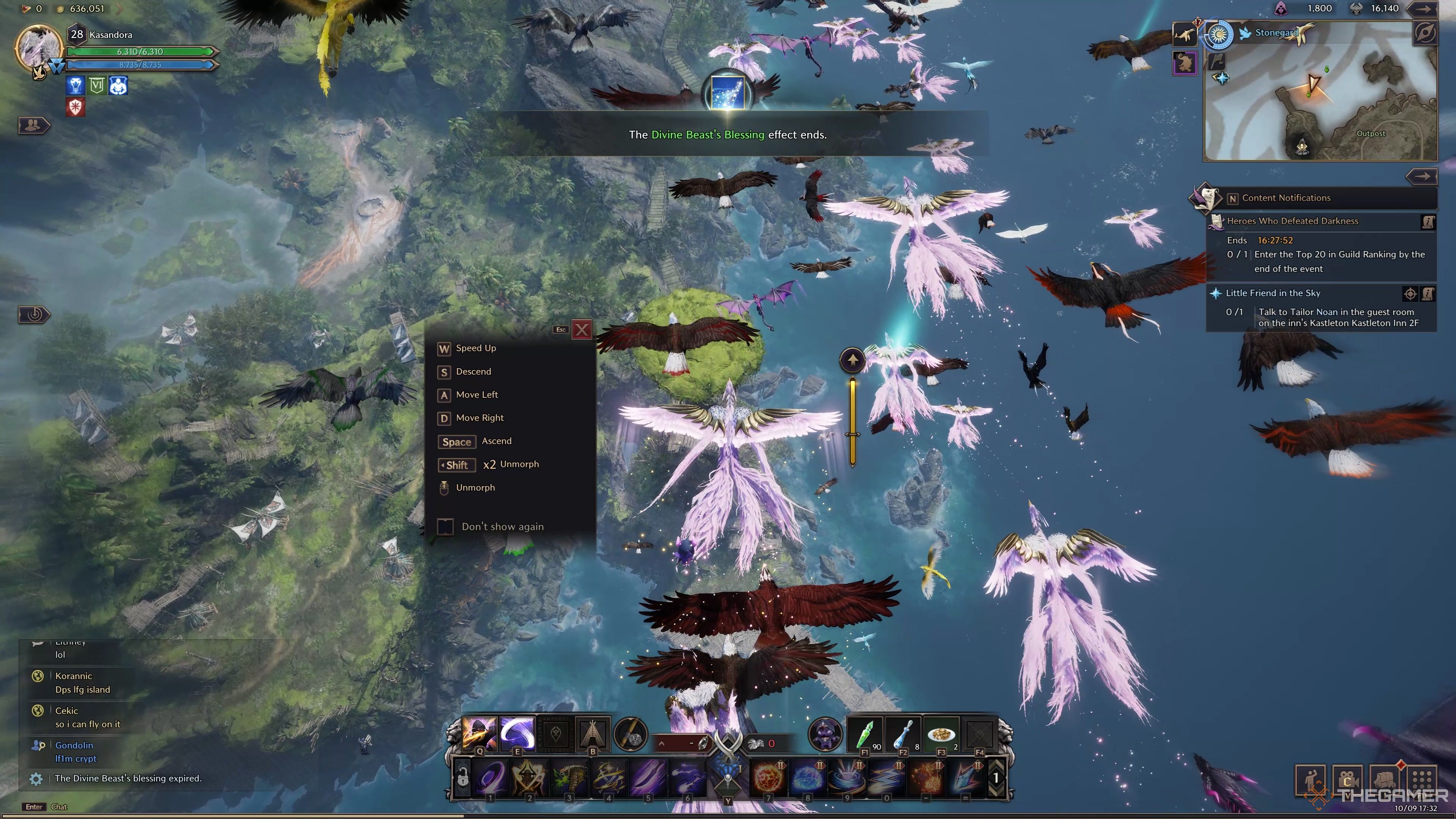 How To Fly On To The Whale In Throne And Liberty