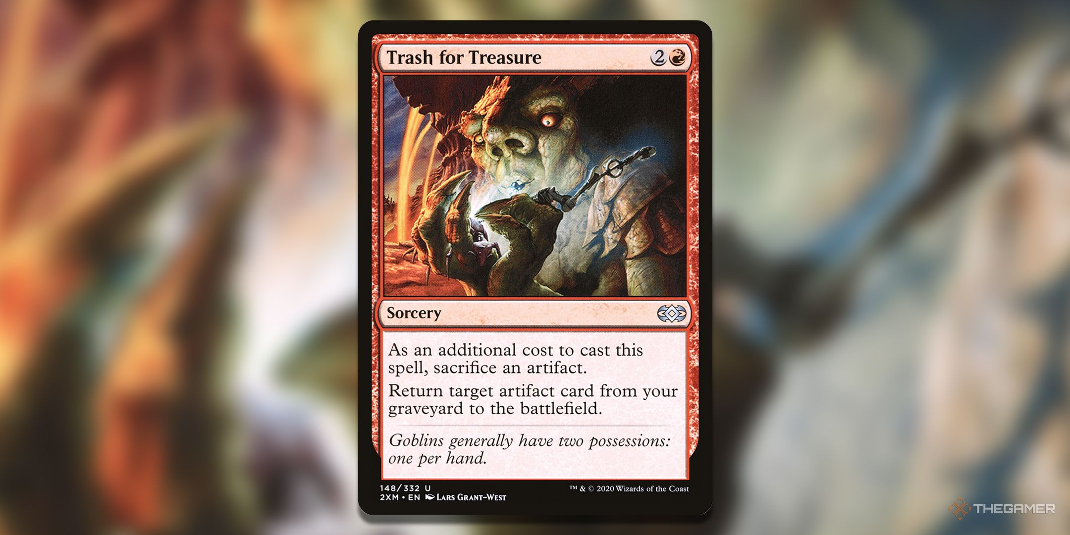 Magic: The Gathering 'S Double Masters Set Treasure Card Garbage.