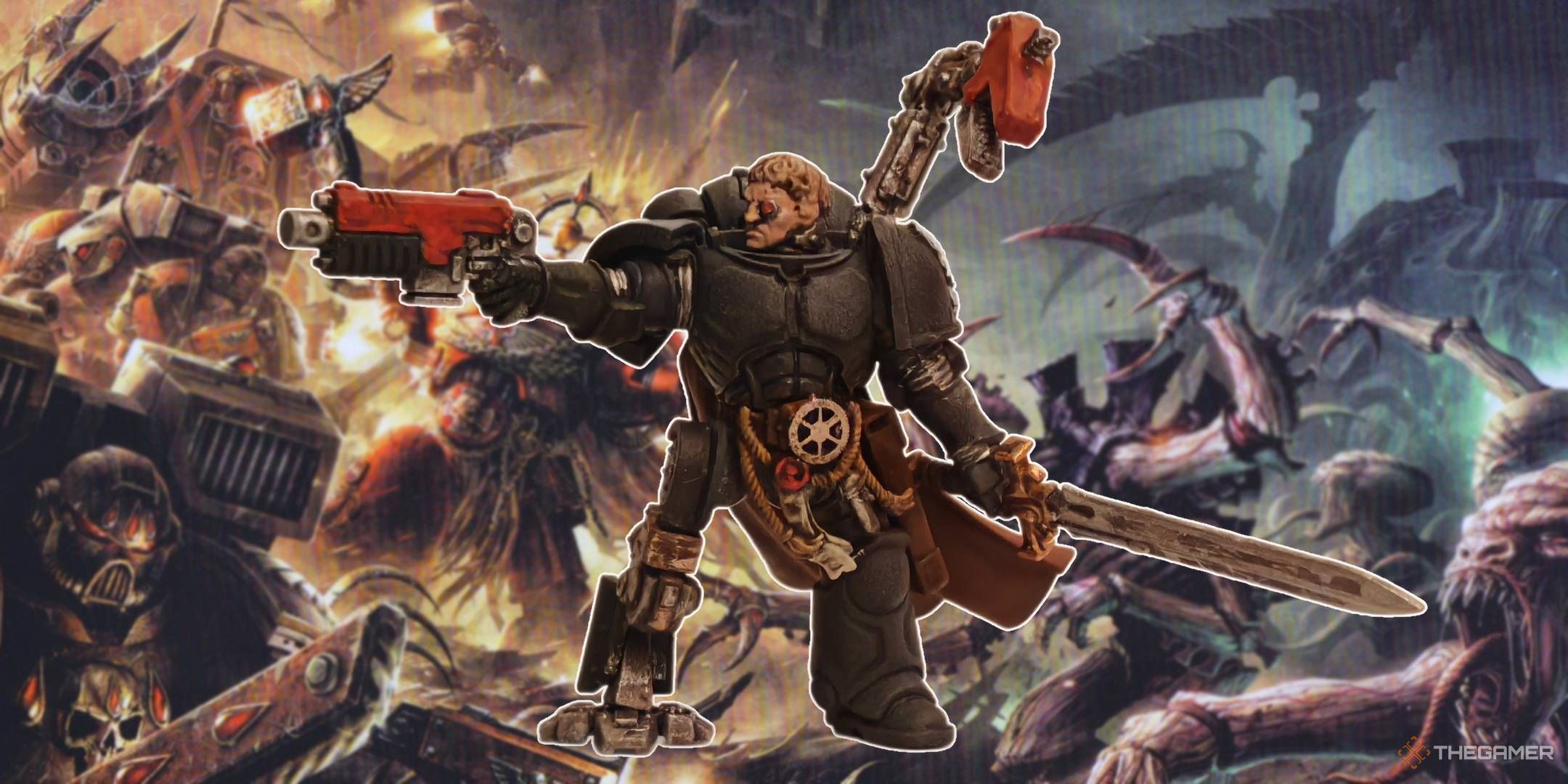 Warhammer 40K's Blood Angels Captain Can Be Converted To Any Chapter You Want