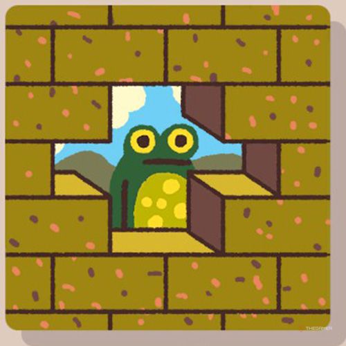 Wilmot completes a puzzle named Cyril in Wilmot Works It Out