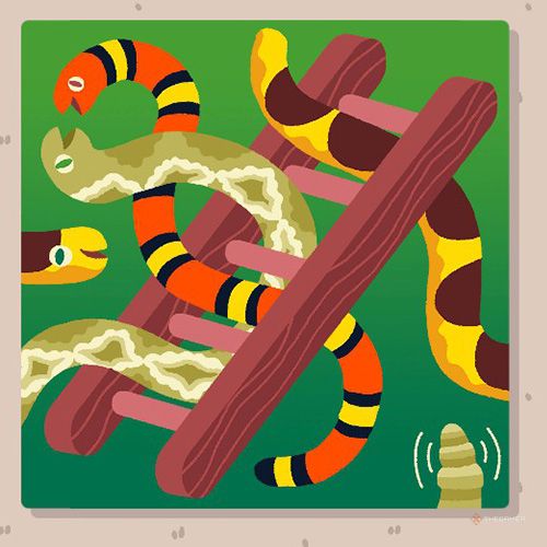 Wilmot completes a puzzle named Snakes And Ladders in Wilmot Works It Out