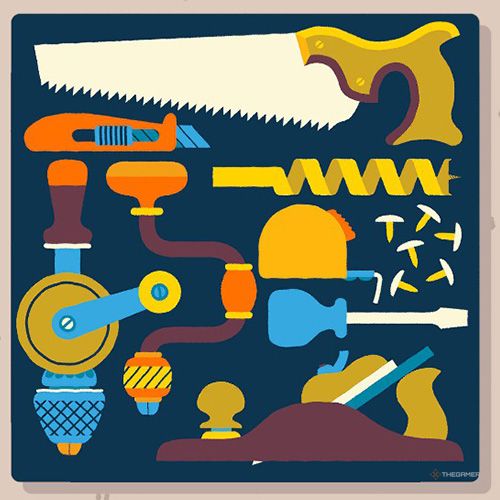 Wilmot completes a puzzle named Tools in Wilmot Works It Out