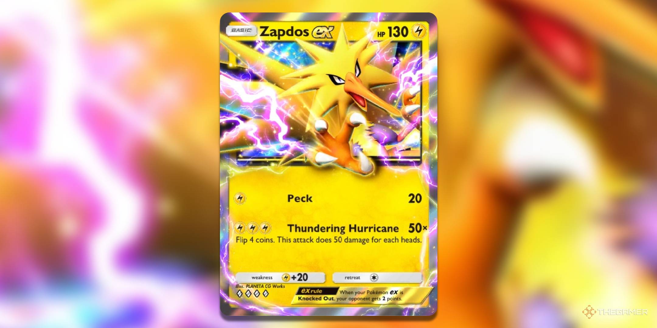 Zapdos Ex SR 194/165 SV2a – Pokémon Card 151 Japanese, Full Art Holo, Near Mint, Nintendo