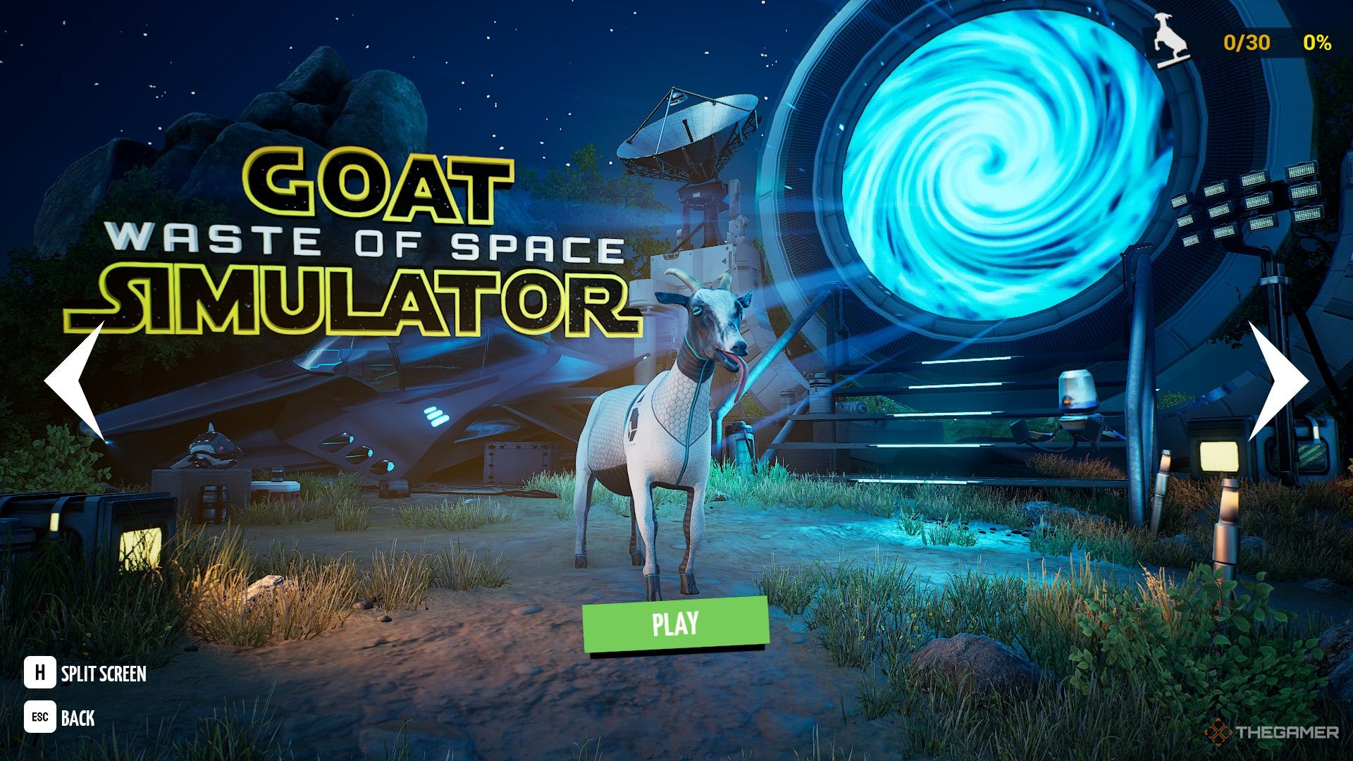 Где найти все трофеи на уровне Waste Of Space в Goat Simulator