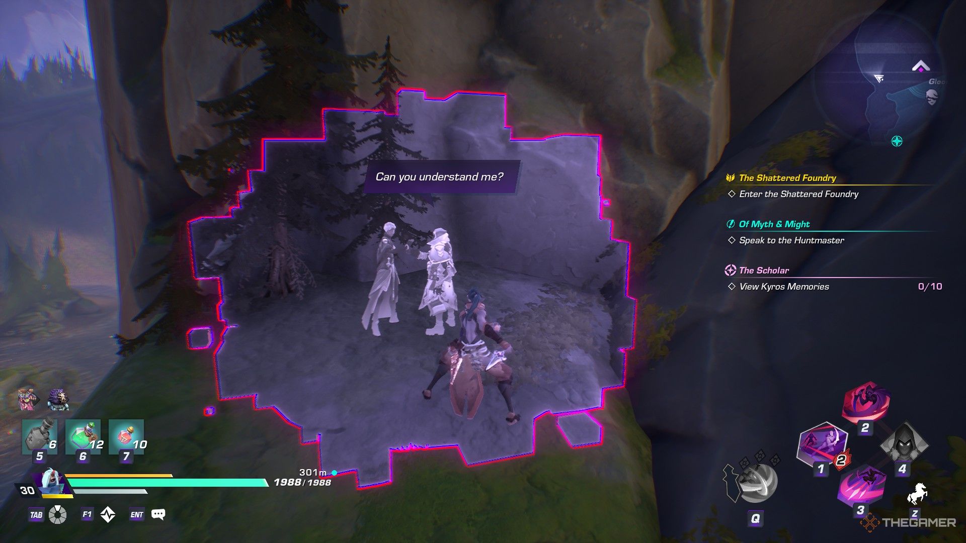 The player becomes witness for Kyros&rsquo;s memory in Wayfinder.