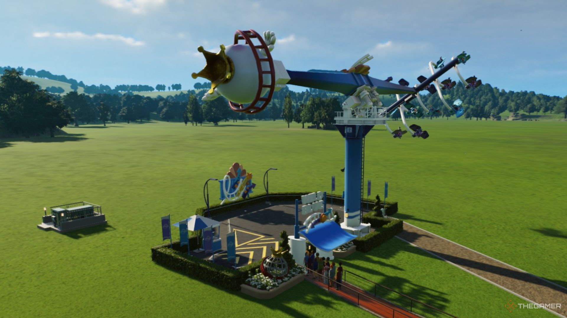 Лучшие плоские аттракционы в Planet Coaster 2