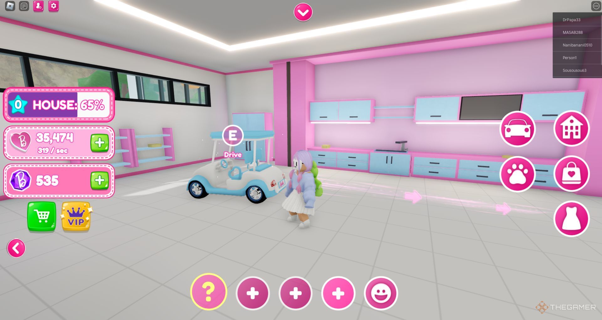 How To Spawn Your Car In Roblox: Barbie Dreamhouse Tycoon