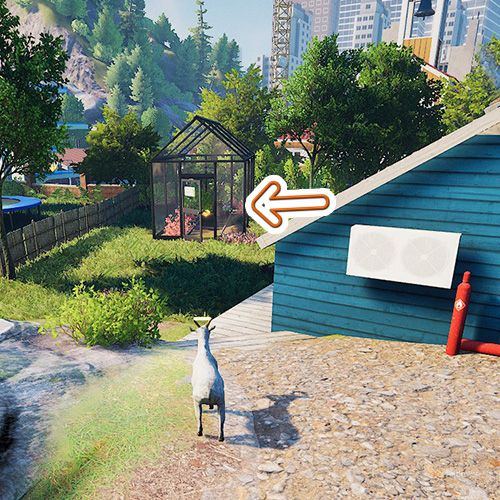 Где найти все трофеи на уровне GoatVille в Goat Simulator