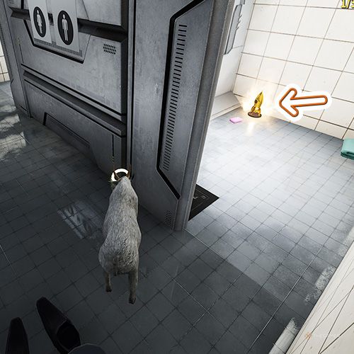 Где найти все трофеи на уровне Waste Of Space в Goat Simulator