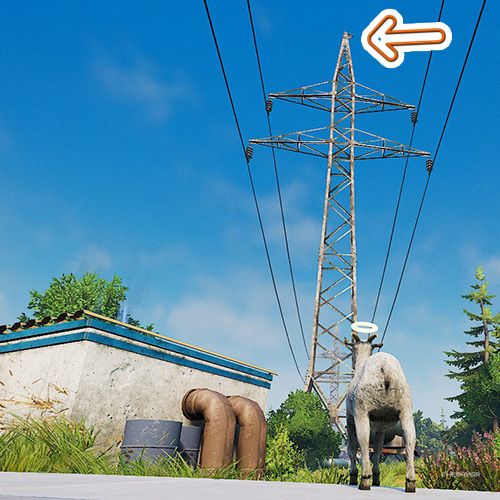 Где найти все трофеи на уровне GoatVille в Goat Simulator