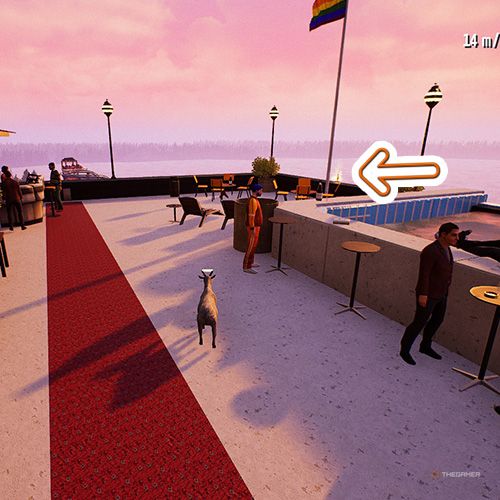 Где найти все трофеи на уровне залива Козьего города в Goat Simulator