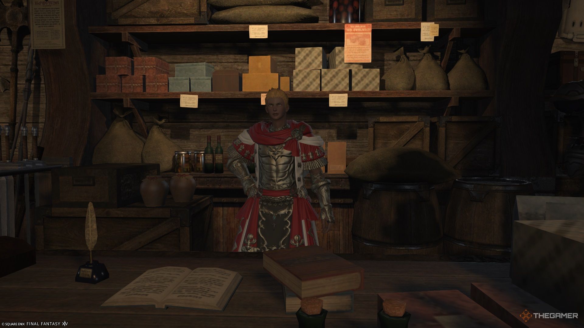 Crystal Quartermaster in Final Fantasy 14.