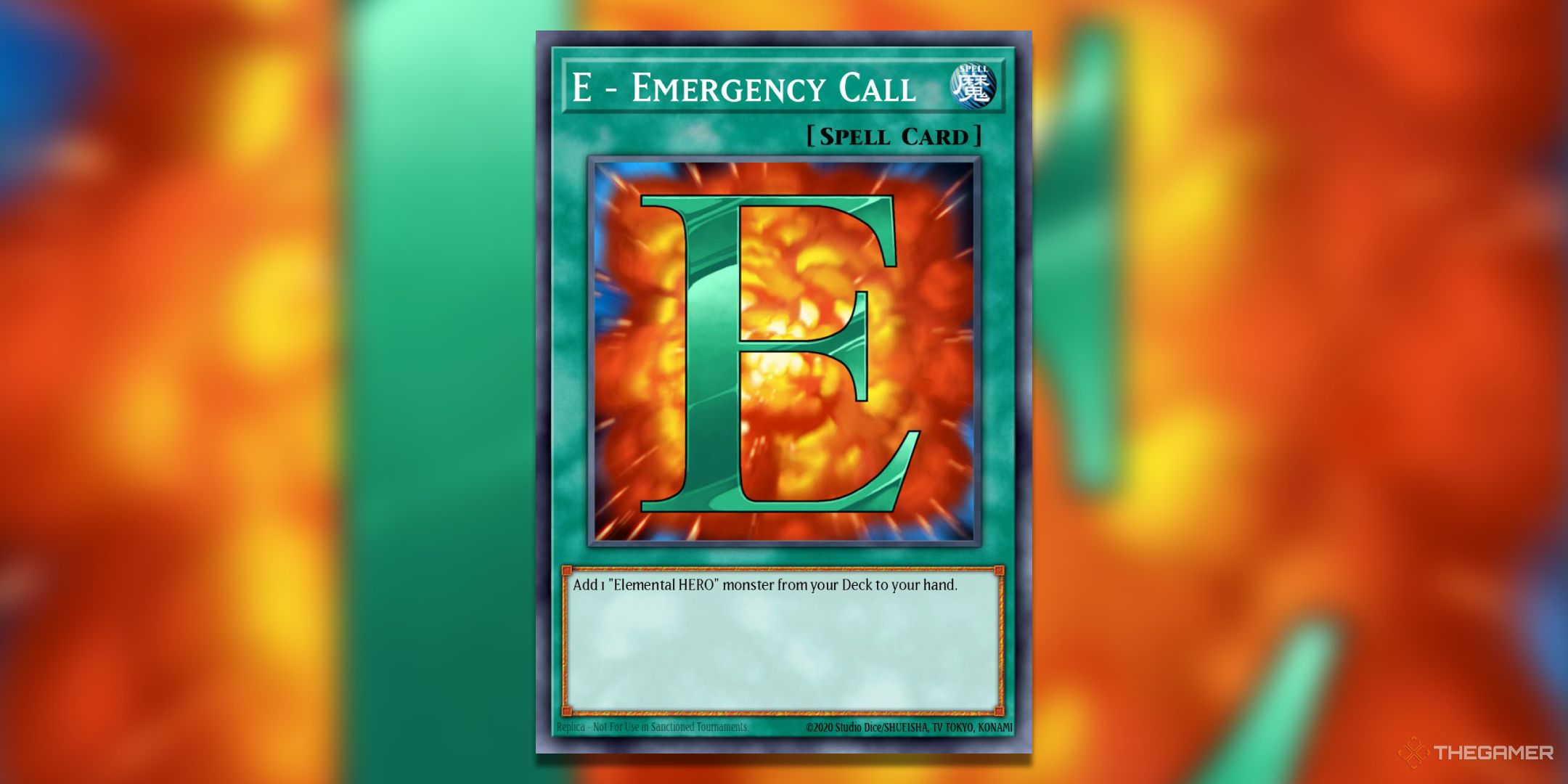 E-Emgency تماس بگیرید Yu-Gi-OH! هنر کارت TCG.