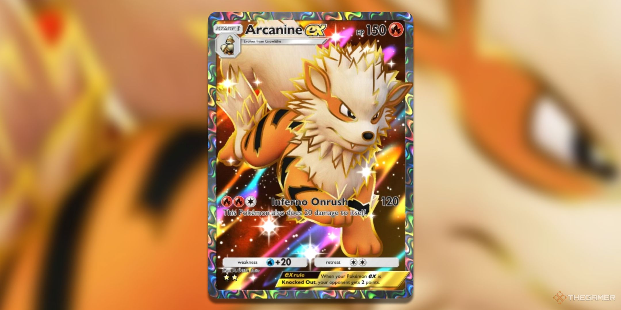 Pokemon Arcanine EX popular