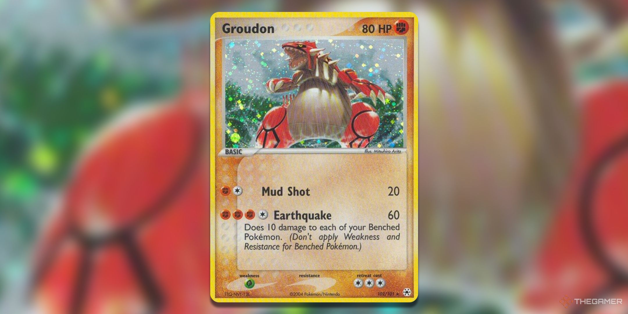 Pokemon Groudon 102 newest