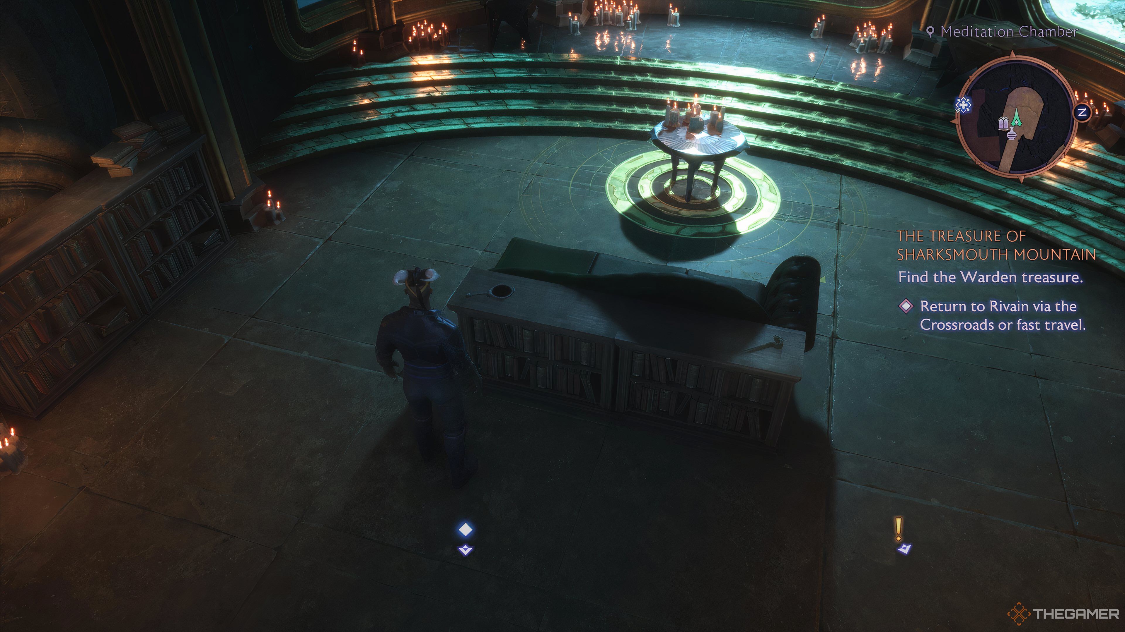 The character change mirror in Rook's room in Dragon Age: The Veilguard.