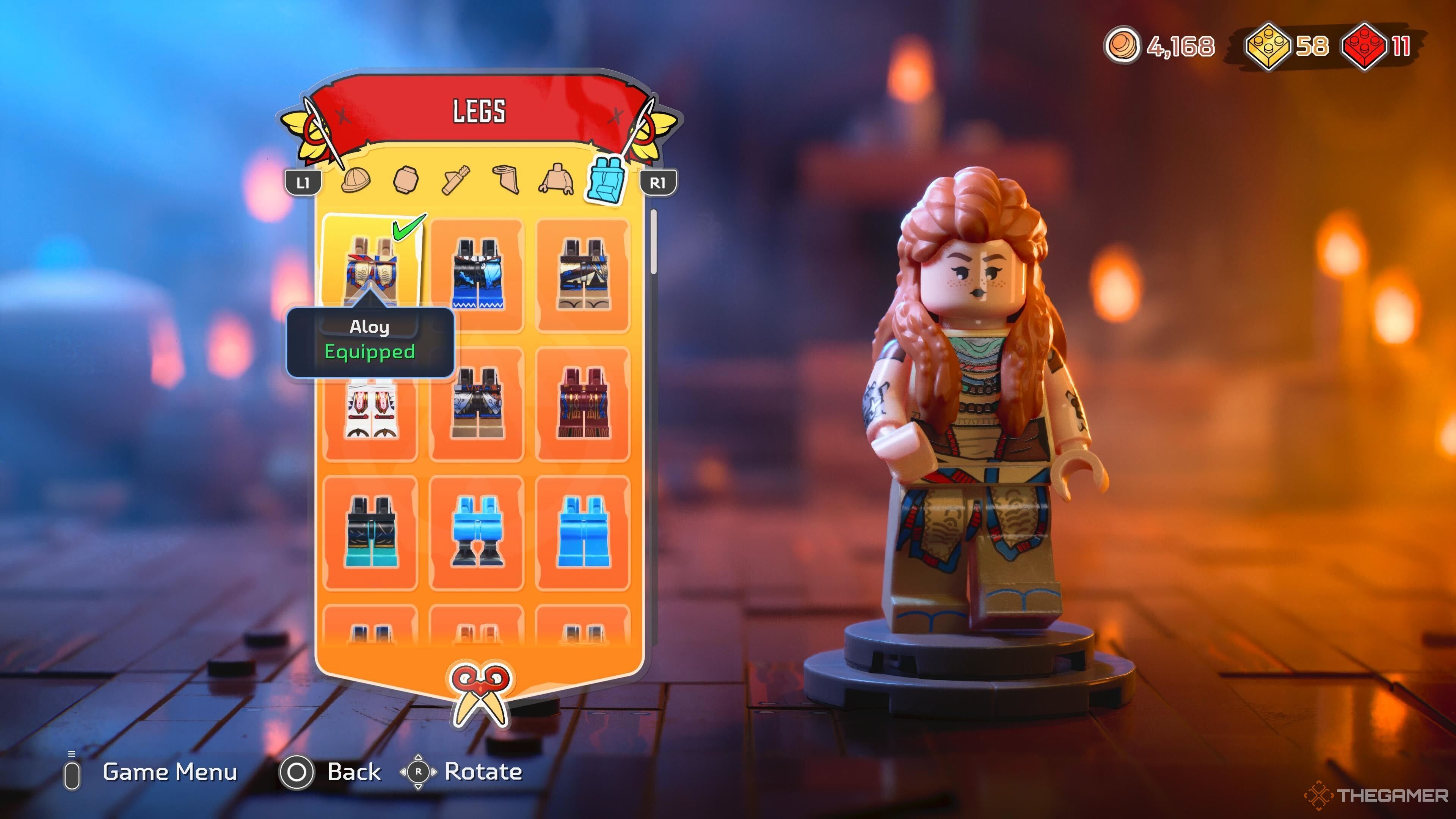 Как настроить одежду в Lego Horizon Adventures