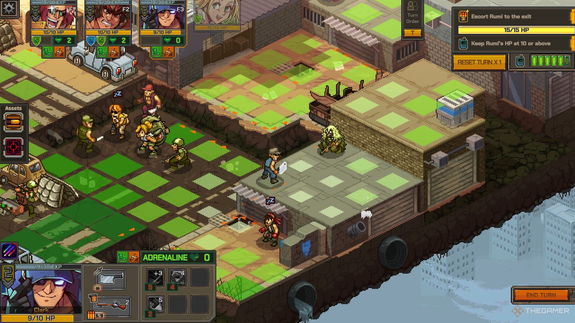 Руководство по стратегии для Кларка в Metal Slug Tactics