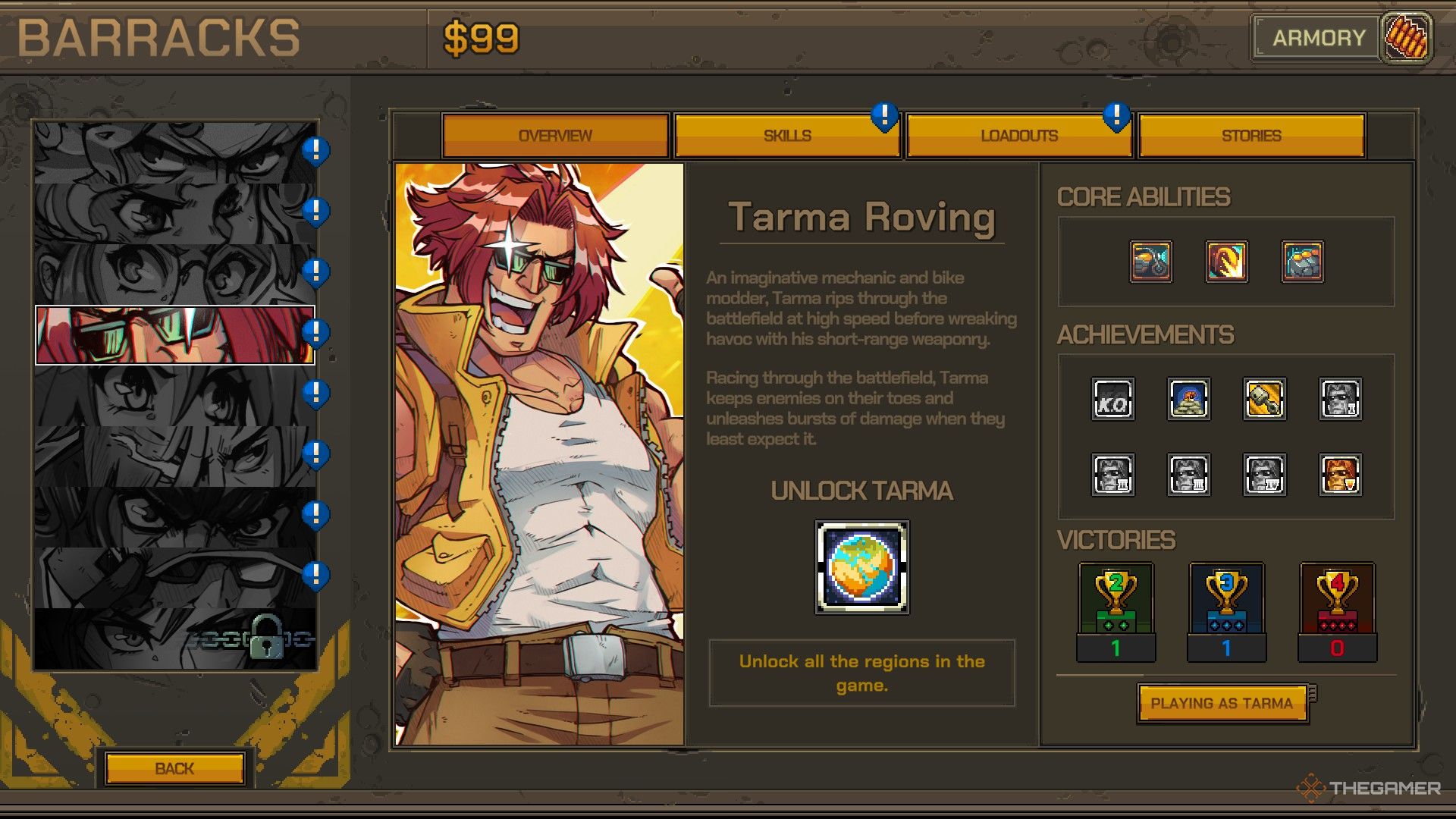 Руководство по стратегии для Tarma в Metal Slug Tactics