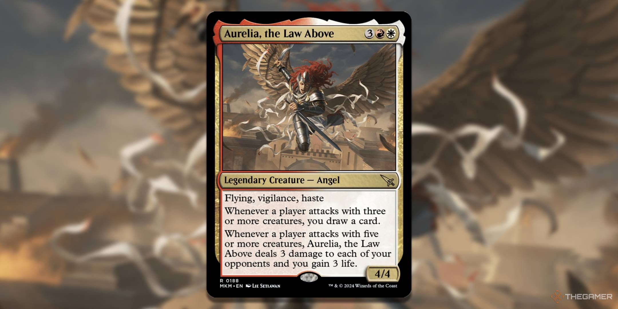 Как играть в колоду Aurelia, The Warleader Commander в Magic: The Gathering