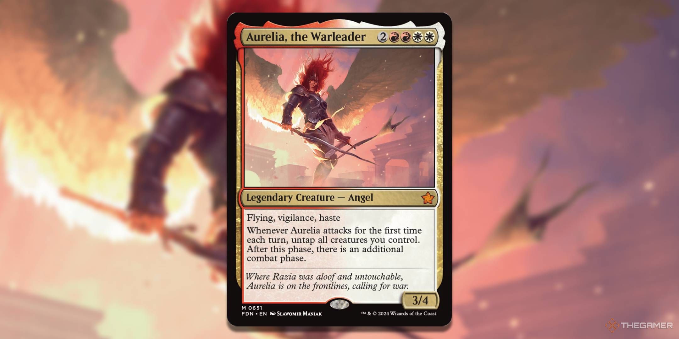 Как играть в колоду Aurelia, The Warleader Commander в Magic: The Gathering