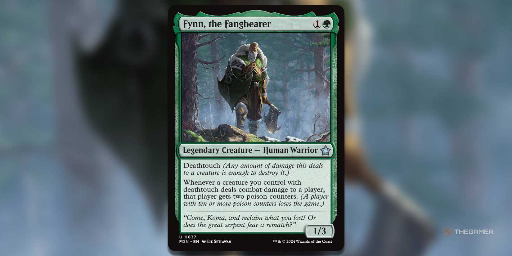 Fynn, The Fangbearer Commander Deck Guide - MTG