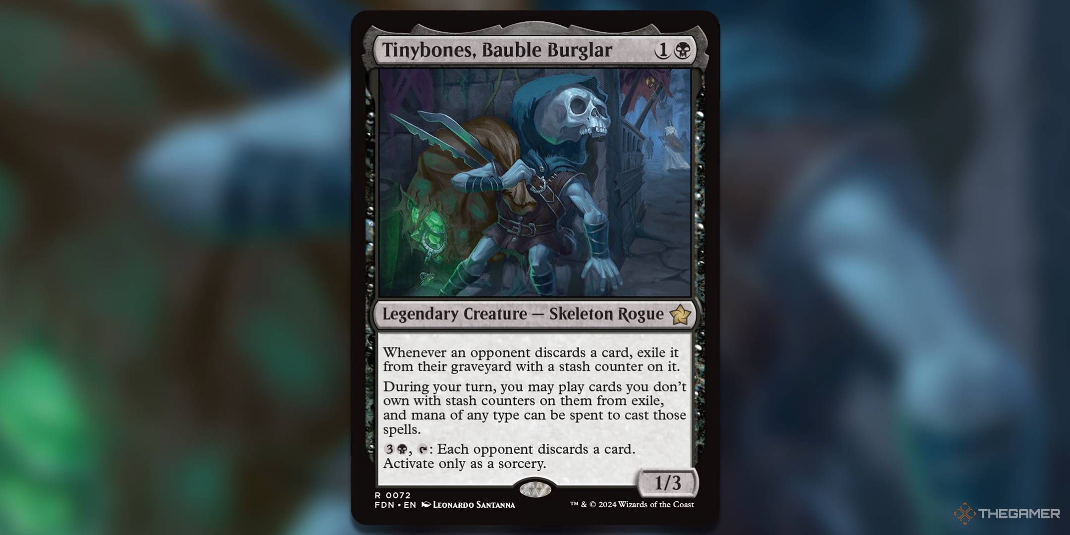 Руководство по колоде Tinybones, Bauble Burglar Commander — MTG