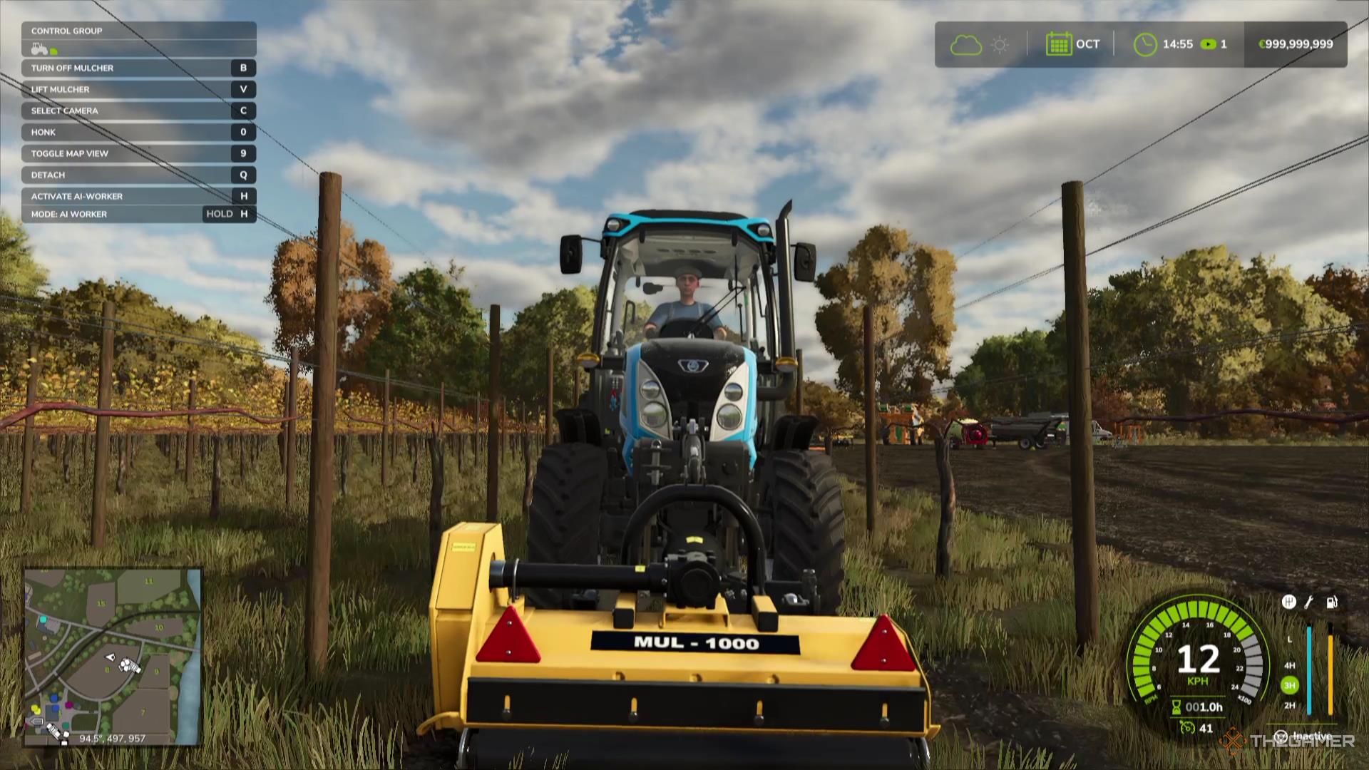 Как выращивать виноград в Farming Simulator 25